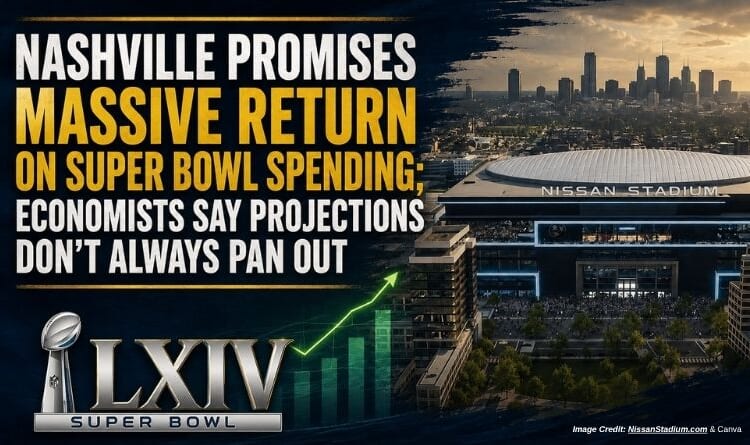 Nashville Promises Massive Return On Super Bowl Spending; Economists Say Projections Don’t Always Pan Out