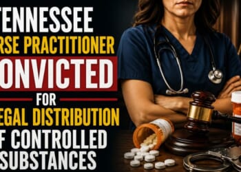 Tennessee Nurse Practitioner Convicted For Illegal Distribution Of Controlled Substances