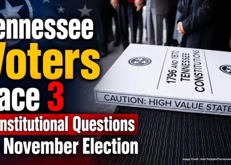 Tennessee Voters Face 3 Constitutional Questions In November Election