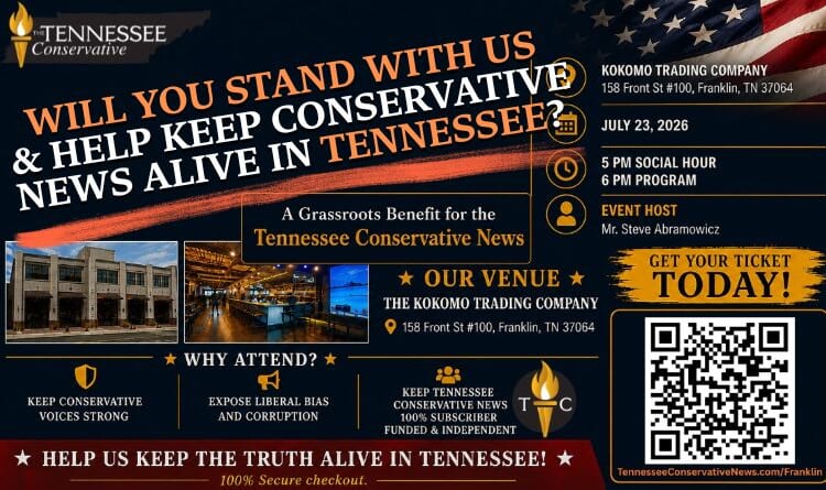 Will You Stand With Us And Help Keep Conservative News Alive In Tennessee?
