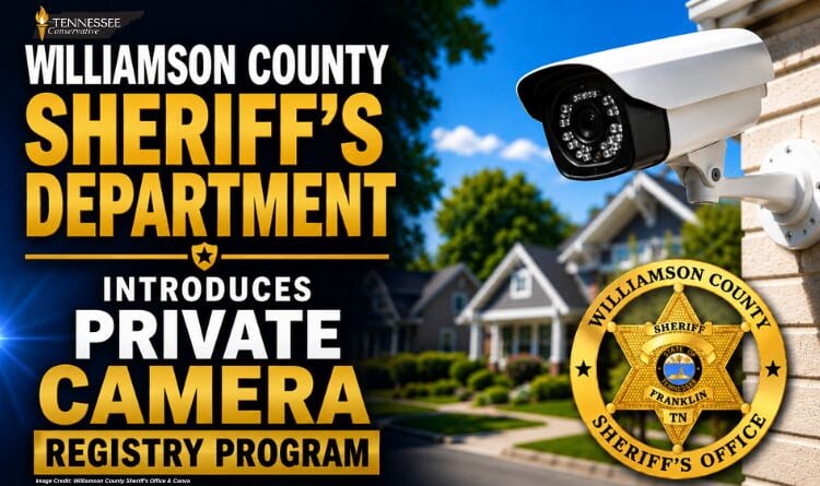 Williamson County Sheriff’s Department Introduces Private Camera Registry Program