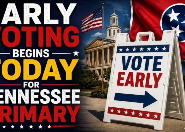 Early Voting Begins Today For Tennessee Primary