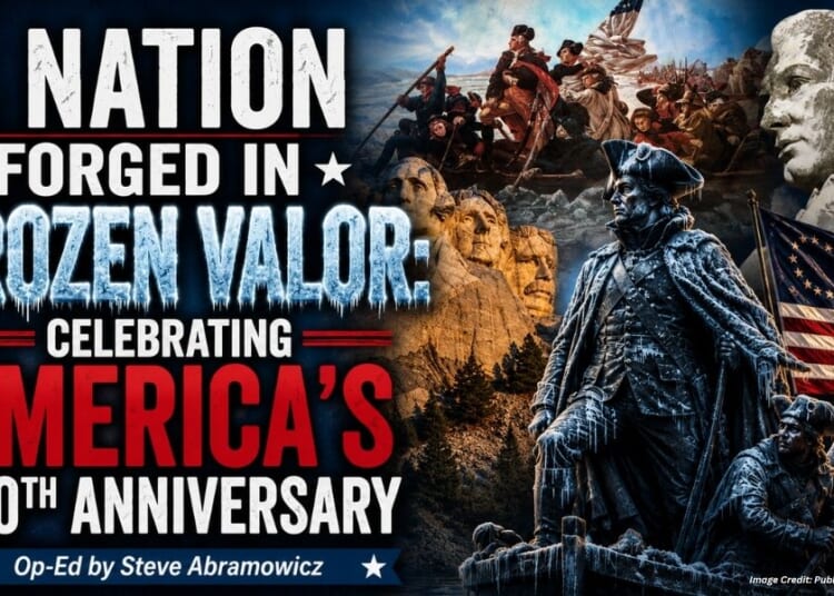 A Nation Forged In Frozen Valor: Celebrating America's 250th Anniversary (Op-Ed By Steve Abramowicz)