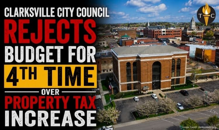 Clarksville City Council Rejects Budget For 4th Time Over Property Tax Increase