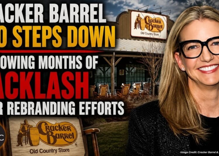 Cracker Barrel CEO Steps Down Following Months Of Backlash Over Rebranding Efforts