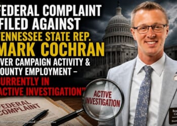 Federal Complaint Filed Against Tennessee State Rep. Mark Cochran Over Campaign Activity & County Employment - Currently In “Active Investigation”
