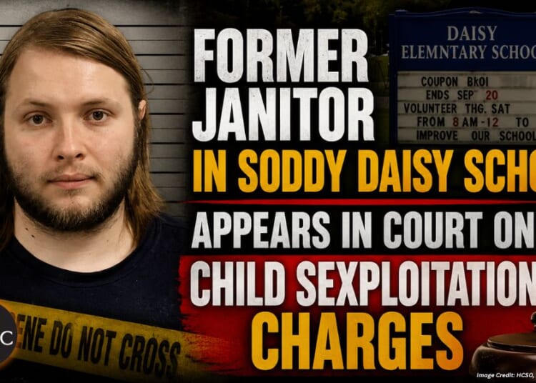 Former Janitor In Soddy Daisy School Appears In Court On Child Sexploitation Charges