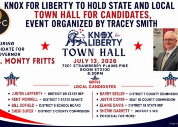 Knox For Liberty To Hold State And Local Town Hall For Candidates, Event Organized By Tracey Smith
