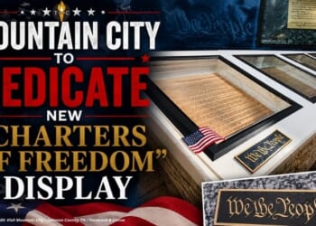 Mountain City To Dedicate New “Charters of Freedom” Display