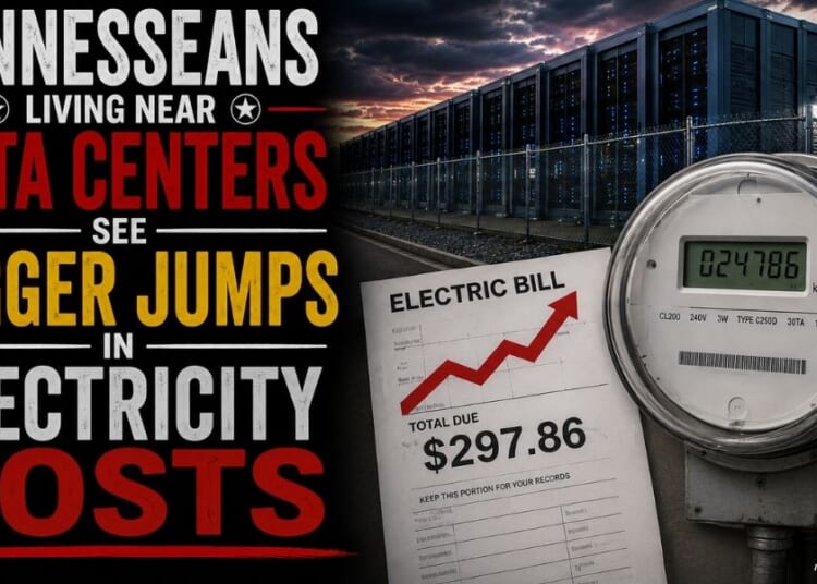 Tennesseans Living Near Data Centers See Bigger Jumps In Electricity Costs
