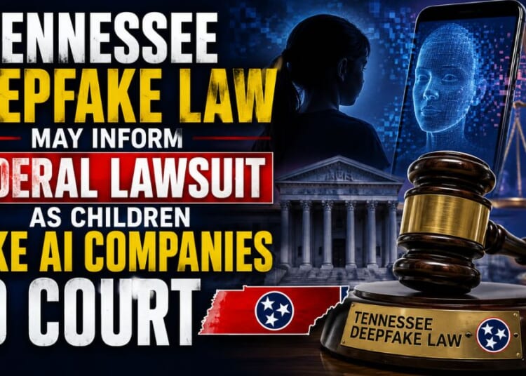 Tennessee Deepfake Law May Inform Federal Lawsuit As Children Take AI Companies To Court