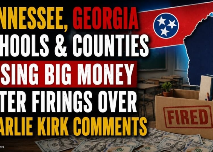 Tennessee, Georgia Schools & Counties Losing Big Money After Firings Over Charlie Kirk Comments