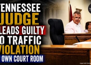 Tennessee Judge Pleads Guilty To Traffic Violation In Own Court Room