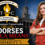 The Tennessee Conservative Officially Endorses Jessica Means For Tennessee State House District 1