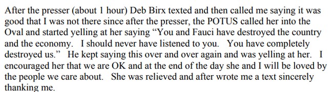 Fauci and Birx