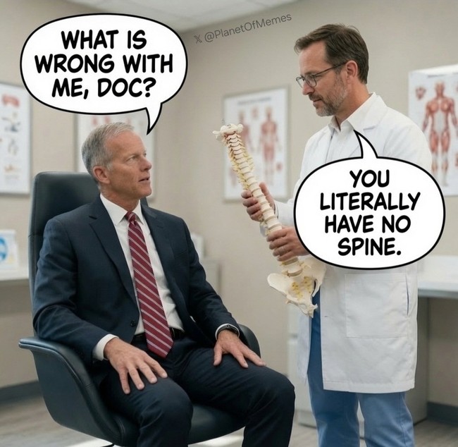 No spine