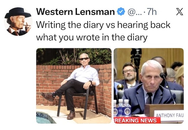 Fauci diary