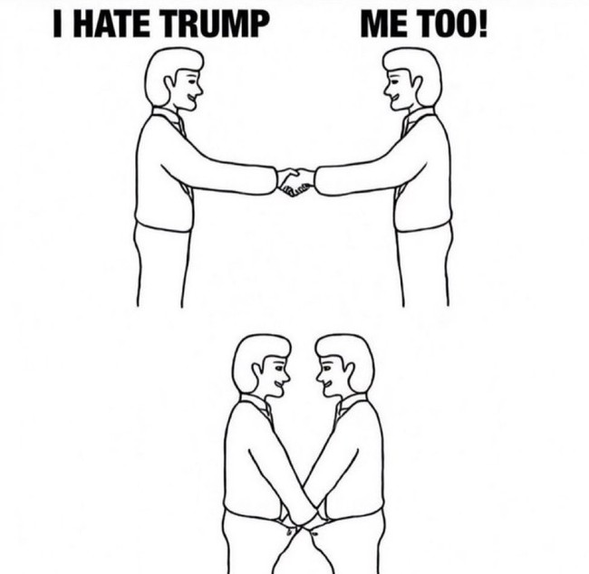 Hate trump