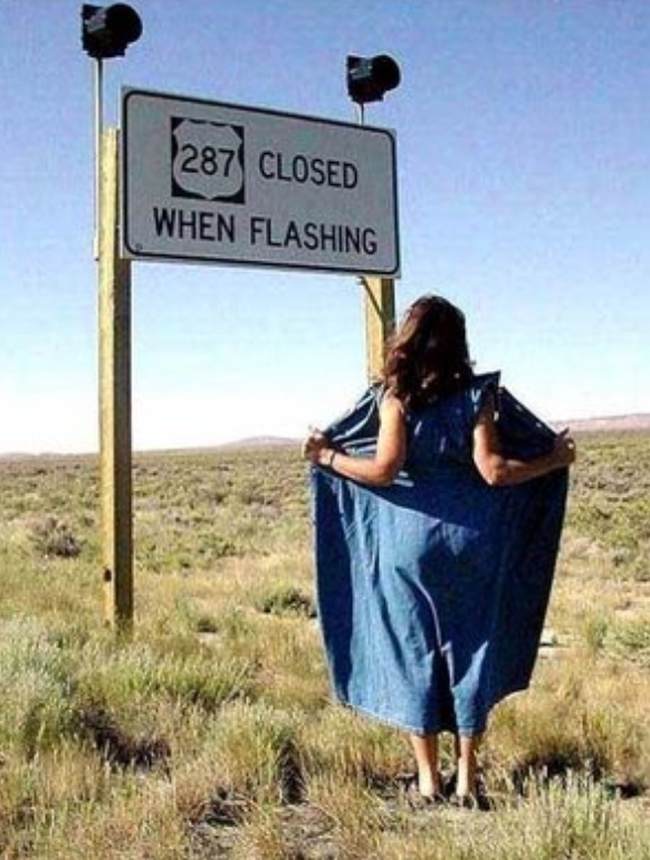 No flashing