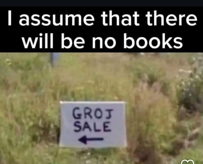 No books