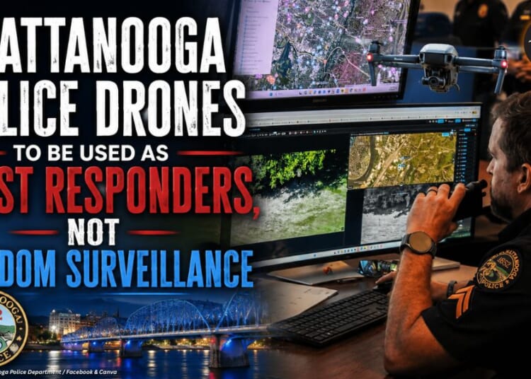 Chattanooga Police Drones To Be Used As First Responders, Not Random Surveillance