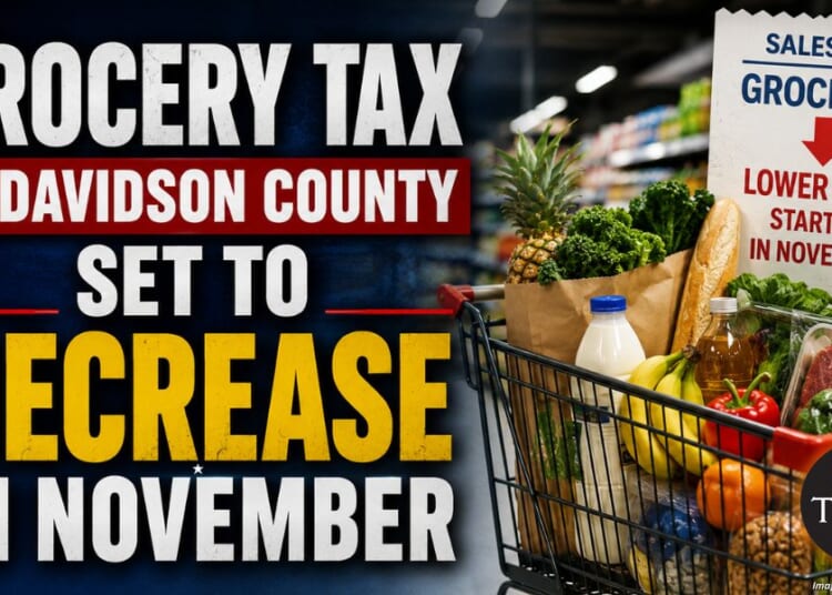 Grocery Tax In Davidson County Set To Decrease In November