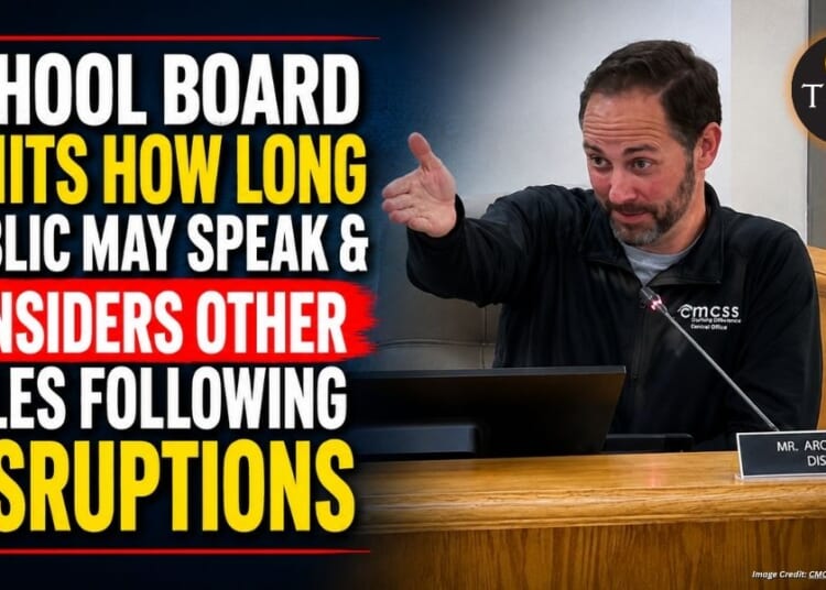 School Board Limits How Long Public May Speak & Considers Other Rules Following Disruptions