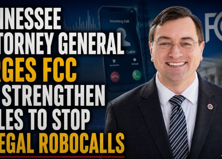 Tennessee Attorney General Urges FCC To Strengthen Rules To Stop Illegal Robocalls