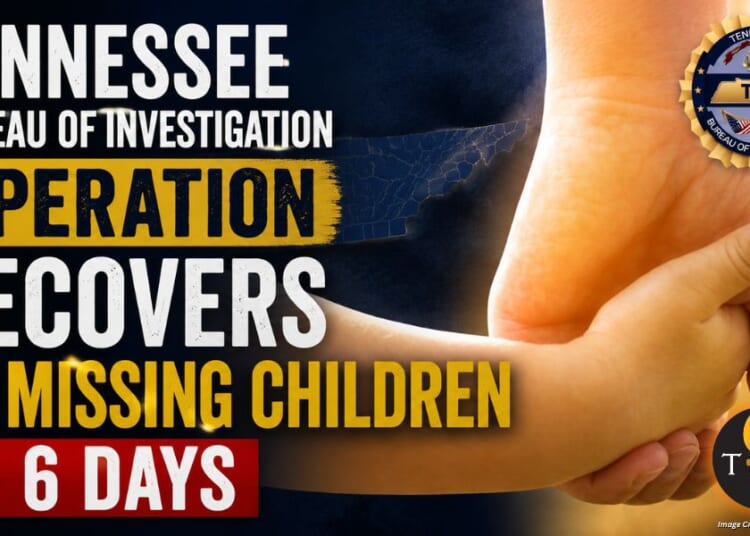 Tennessee Bureau Of Investigation Operation Recovers 30 Missing Children In 6 Days