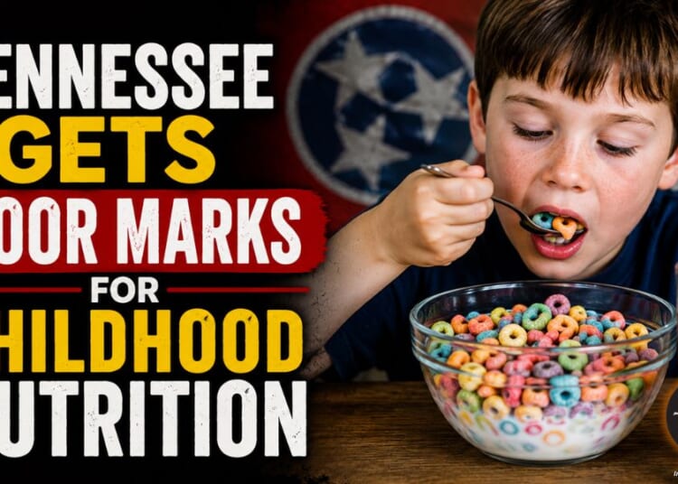 Tennessee Gets Poor Marks For Childhood Nutrition