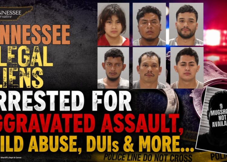 Tennessee Illegal Aliens Arrested For Aggravated Assault, Child Abuse, DUIs & More...