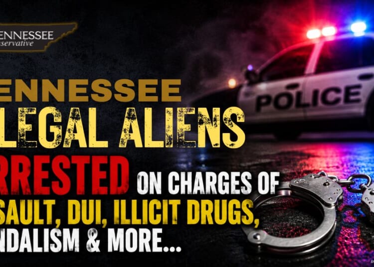 Tennessee Illegal Aliens Arrested On Charges Of Assault, DUI, Illicit Drugs, Vandalism & More...
