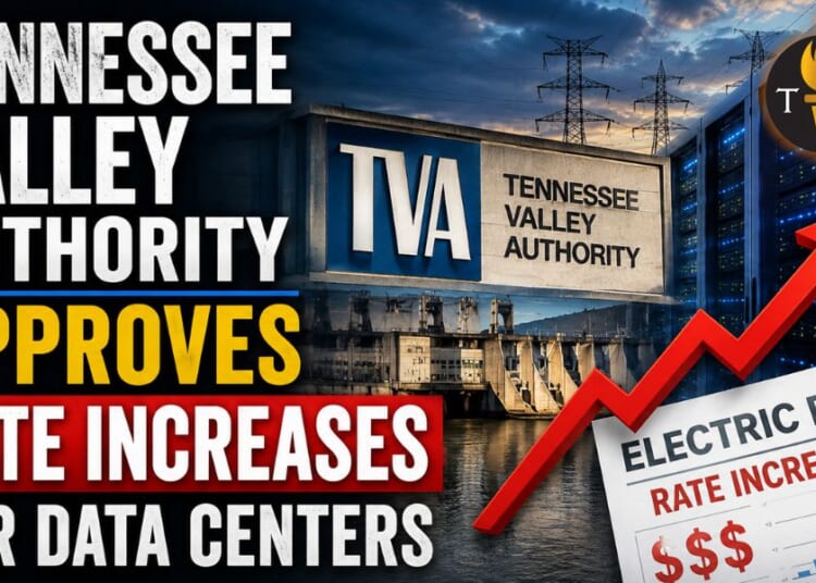 Tennessee Valley Authority Approves Rate Increases For Data Centers