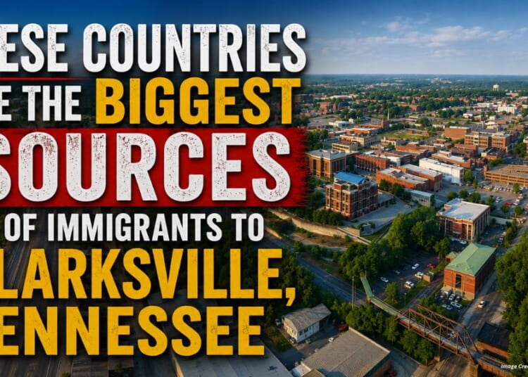 These Countries Are The Biggest Sources Of Immigrants To Clarksville, Tennessee