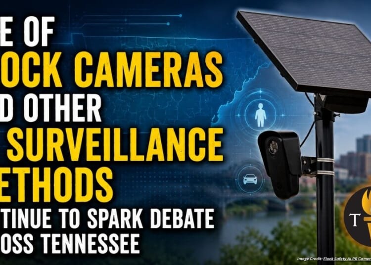 Use Of Flock Cameras And Other AI Surveillance Methods Continue To Spark Debate Across Tennessee