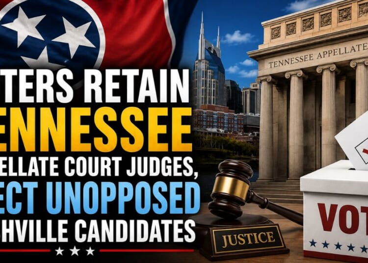 Voters Retain Tennessee Appellate Court Judges, Elect Unopposed Nashville Candidates