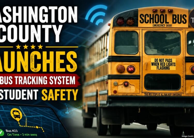 Washington County Launches New Bus Tracking System For Student Safety