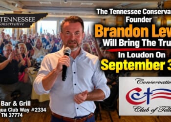 The Tennessee Conservative Founder Brandon Lewis Will Bring The Truth In Loudon On September 30th