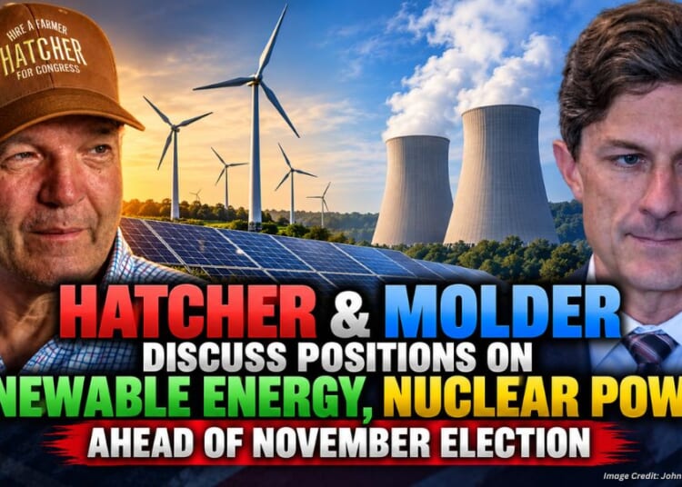 Hatcher & Molder Discuss Positions On Renewable Energy, Nuclear Power Ahead Of November Election