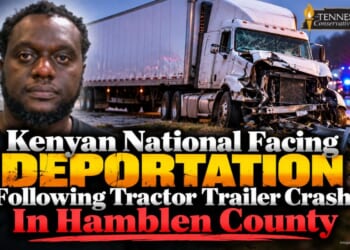 Kenyan National Facing Deportation Following Tractor Trailer Crash In Hamblen County