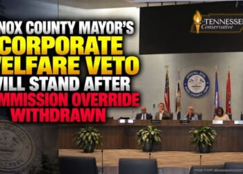Knox County Mayor’s Corporate Welfare Veto Will Stand After Commission Override Withdrawn