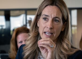 Mikie Sherrill Finds One Jersey Man She Wanted Gone