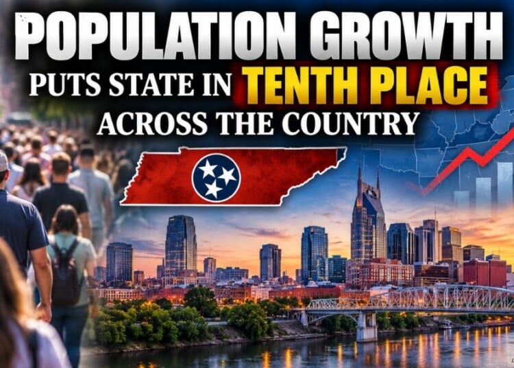 Population Growth Puts State In 10th Place Across The Country