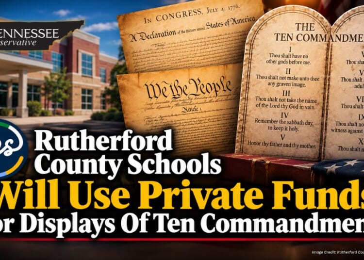 Rutherford County Schools Will Use Private Funds For Displays Of Ten Commandments