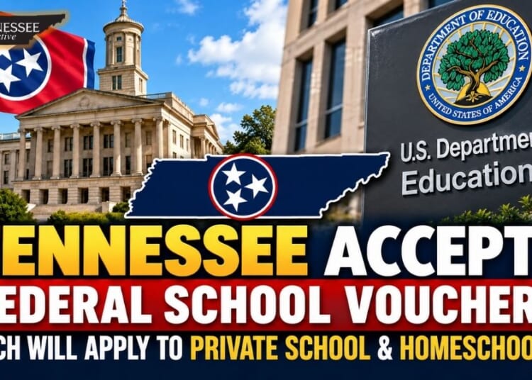 Tennessee Accepts Federal School Vouchers Which Will Apply To Private School & Homeschooling