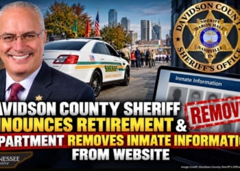 Davidson County Sheriff Announces Retirement & Department Removes Inmate Information From Website