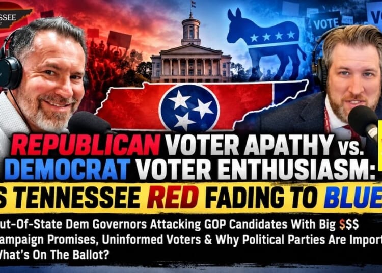 Video & Podcast: Republican Voter Apathy vs. Democrat Voter Enthusiasm: Is Tennessee Red Fading To Blue?