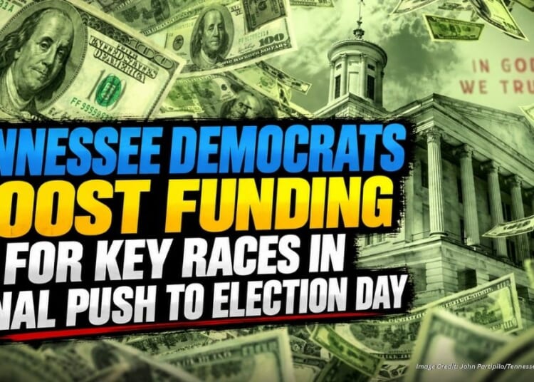 Tennessee Democrats Boost Funding For Key Races In Final Push To Election Day