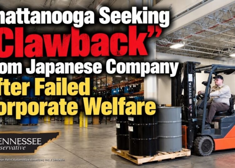 Chattanooga Seeking “Clawback” From Japanese Company After Failed Corporate Welfare