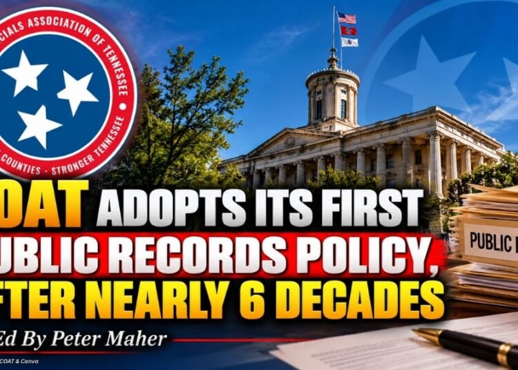 COAT Adopts Its First Public Records Policy, After Nearly Six Decades (Op-Ed By Peter Maher)